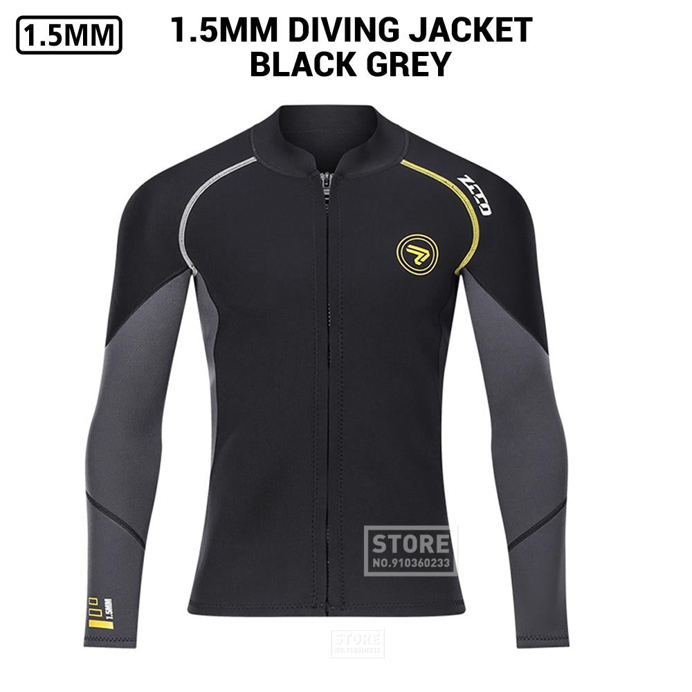 1.5MM Neoprene Scuba Diving Suit Men Underwater Fishing Wetsuit Surf Spearfishing Snorkeling Windsurf  Wet Suit Clothes