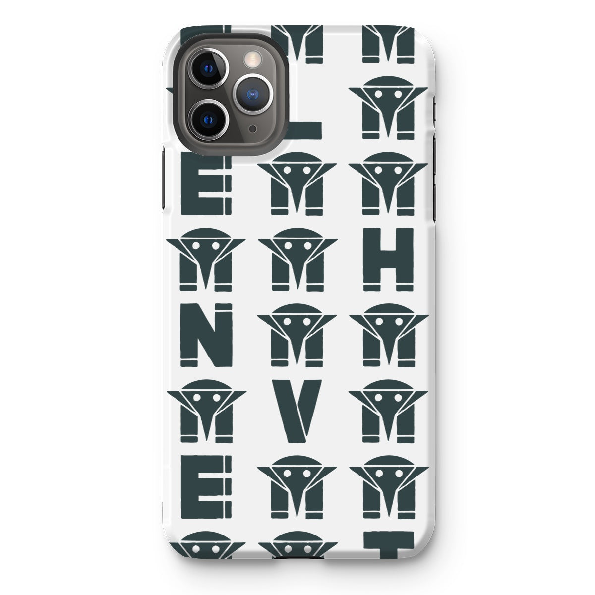 AQUA HMP2 - 04 - Elephant Vert - Tough Phone Case