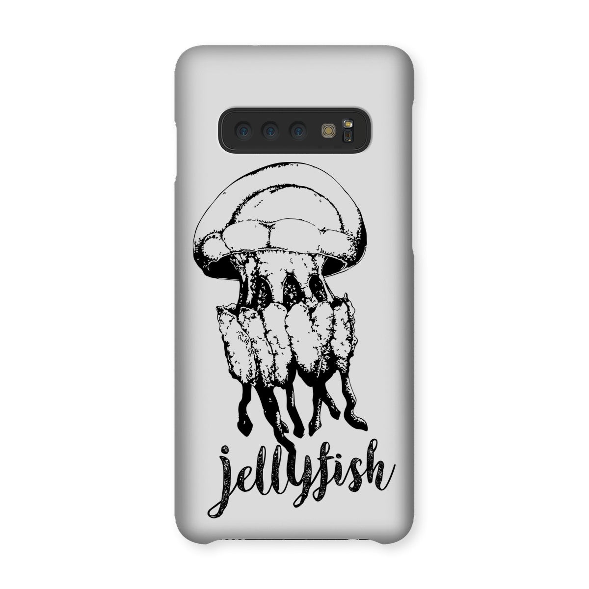 AQUA B&W – 02 – Qualle – Snap Phone Case