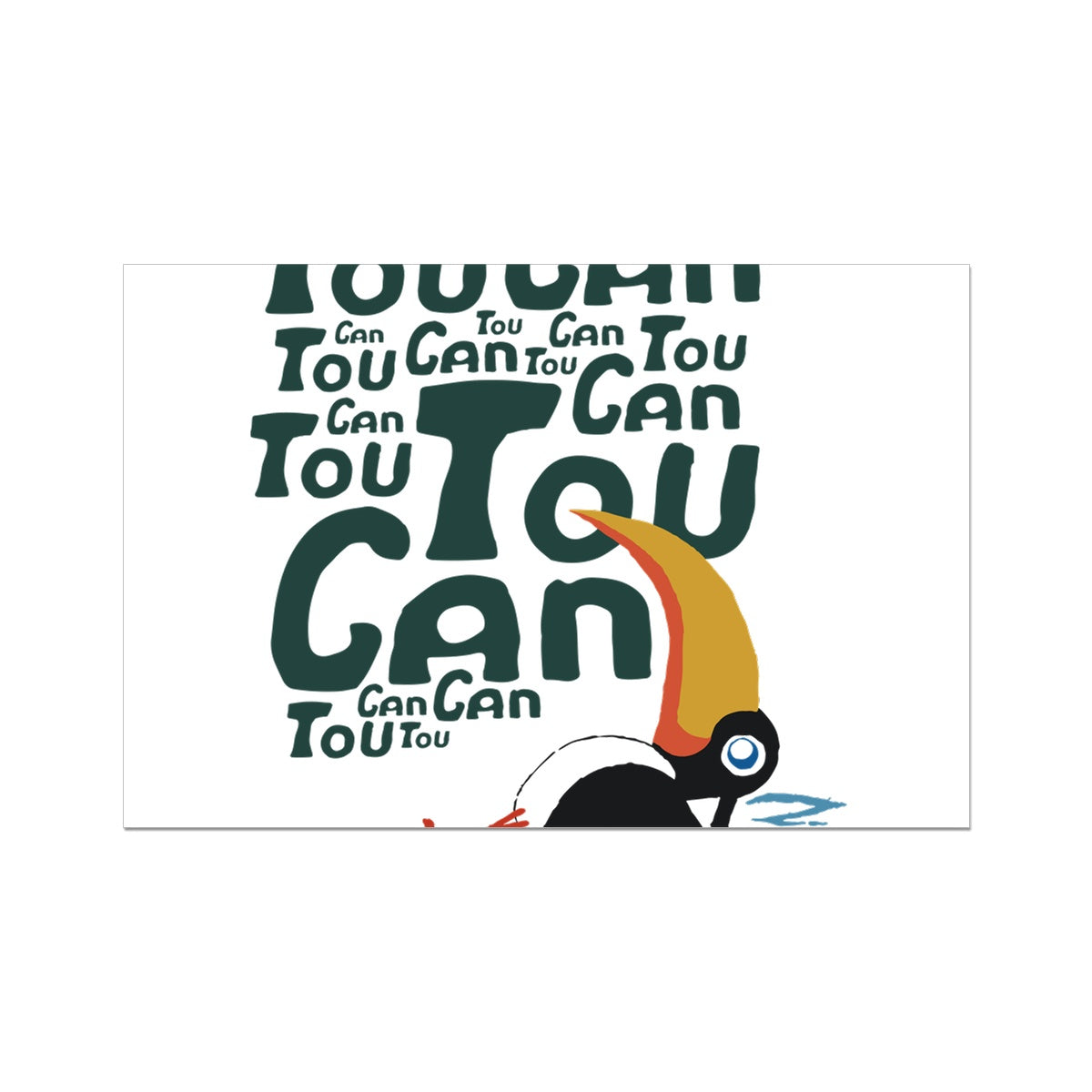 AQUA HMP2 - 09 - Toucan - Rolled Canvas