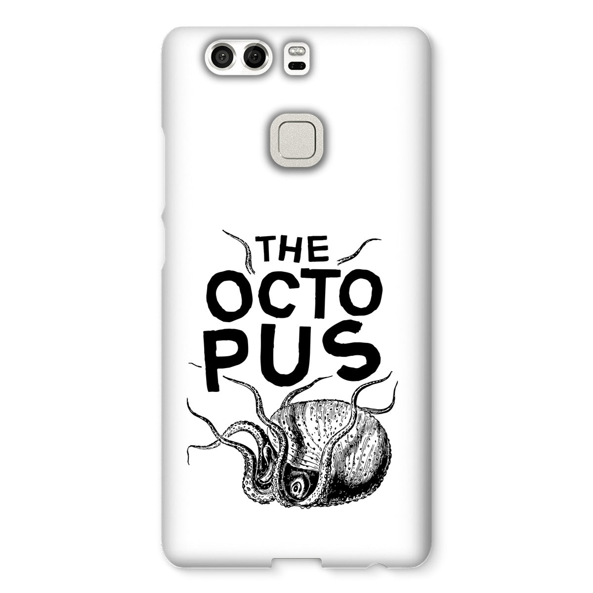 AQUA B&W - 03 - Octopus - Snap Phone Case
