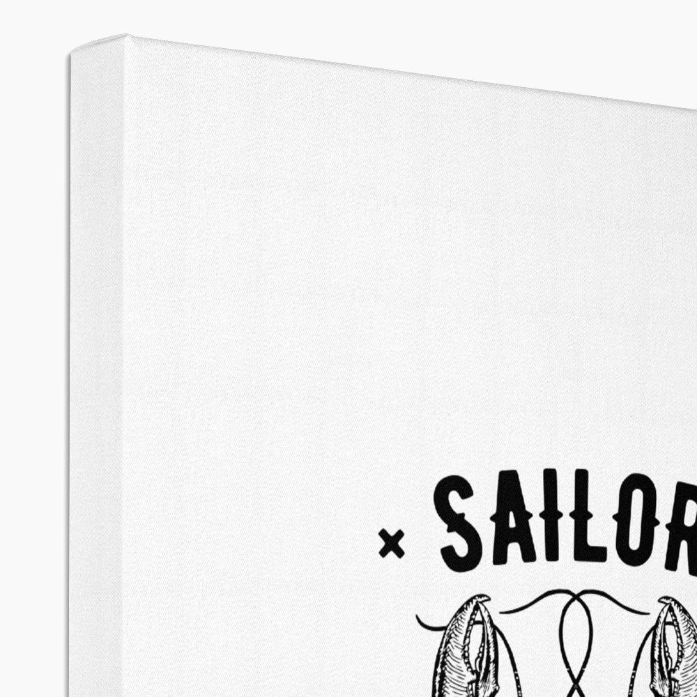 AQUA B&W - 06 - Sailing Lungs - Eco Canvas