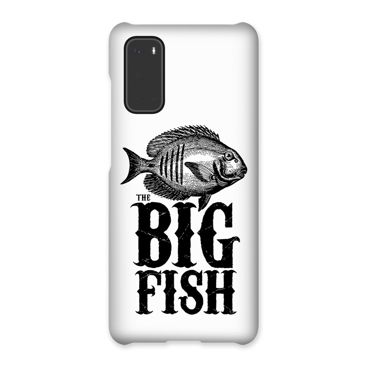 AQUA B&W - 01 -Big Fish - Capa de telefone instantânea