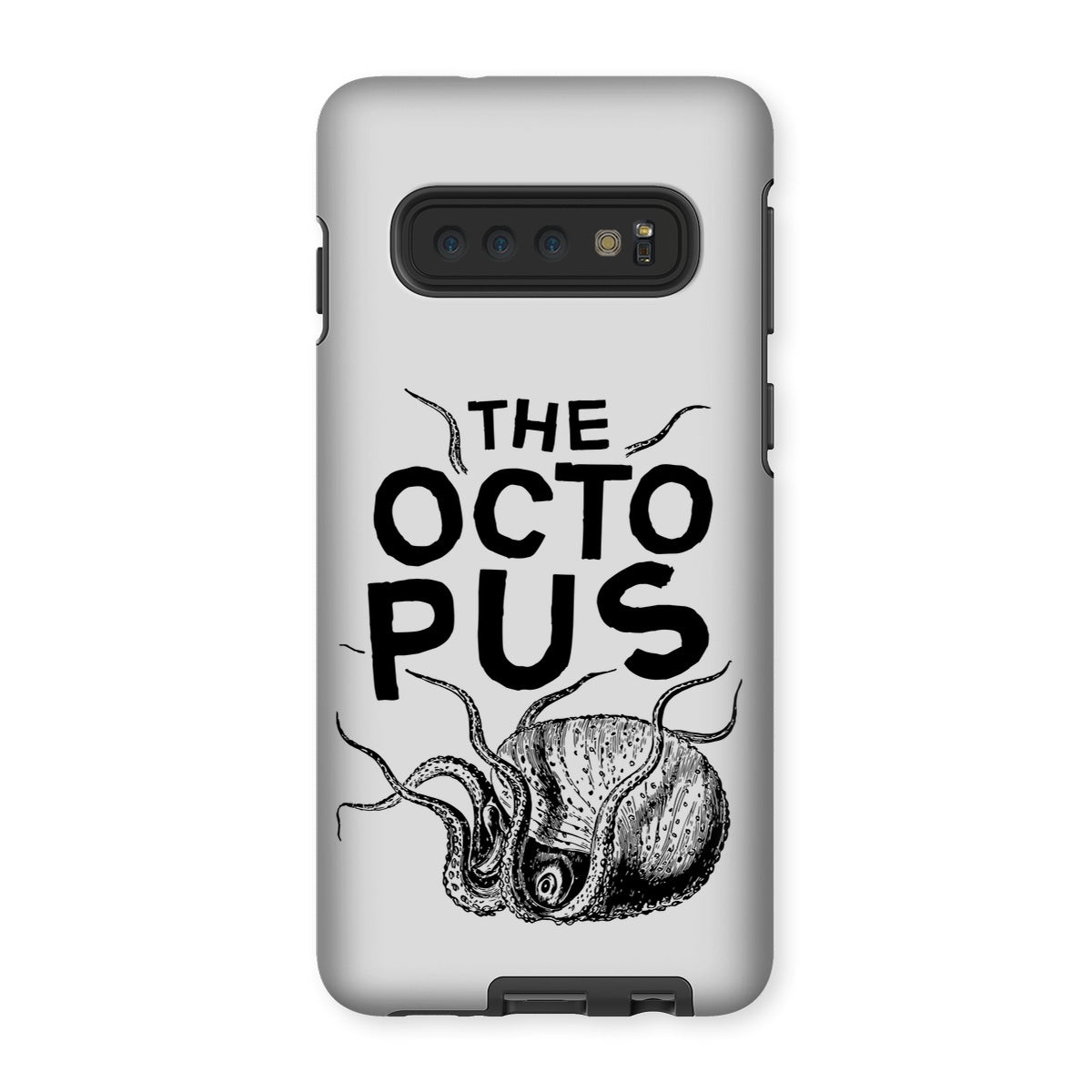 AQUA B&W - 03 - Octopus - Tough Phone Case