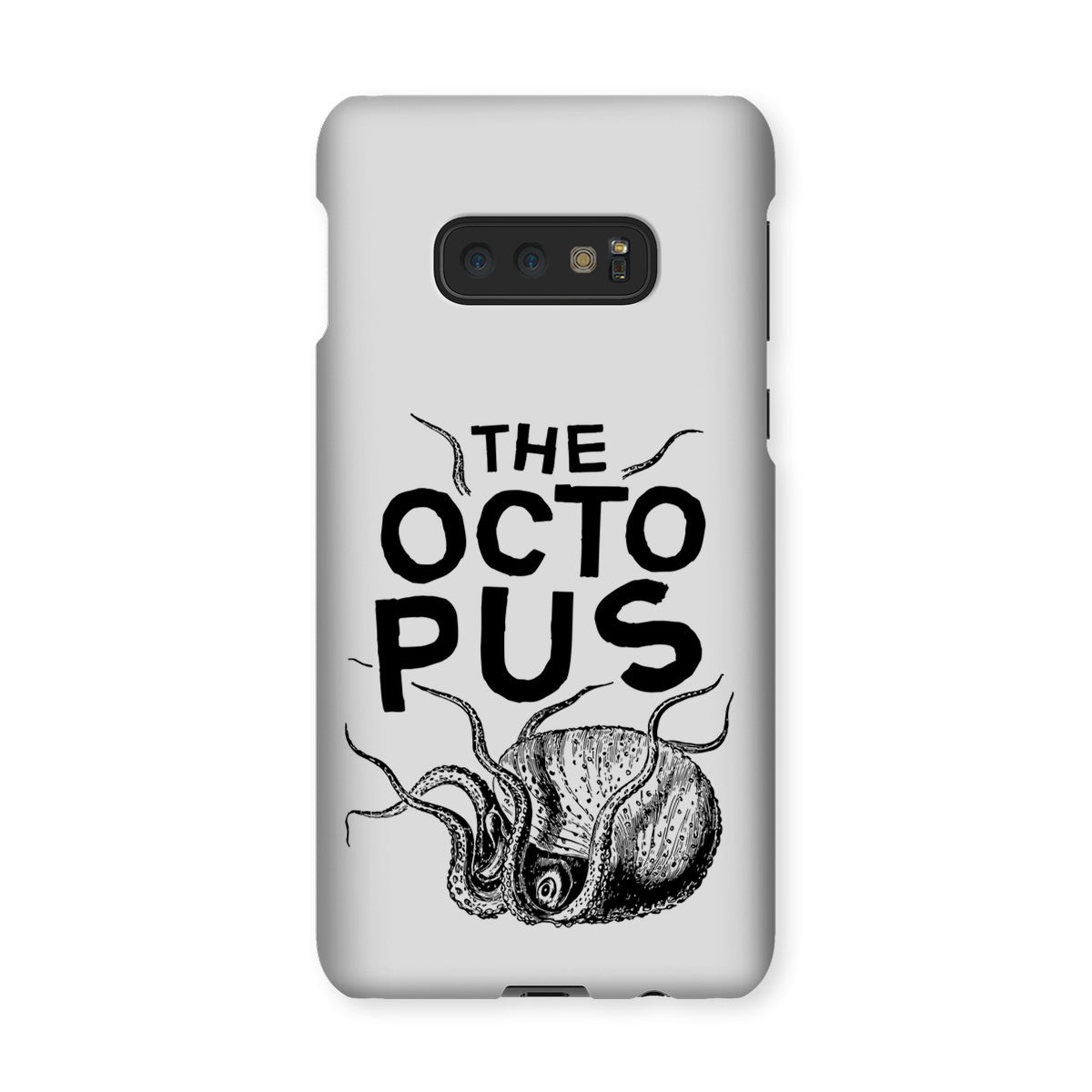 AQUA B&W - 03 - Octopus - Snap Phone Case