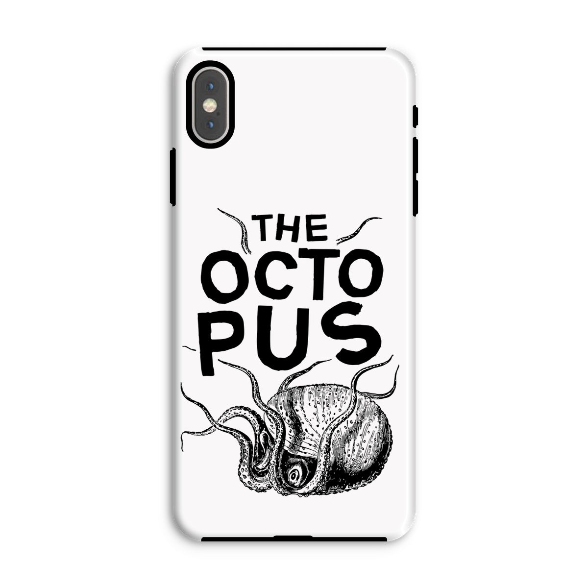 AQUA B&W - 03 - Octopus - Tough Phone Case