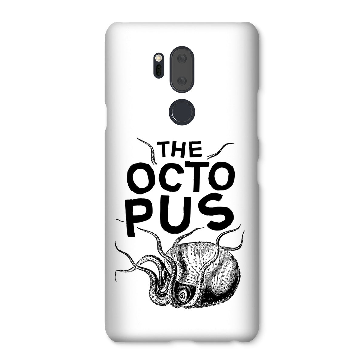 AQUA B&W - 03 - Octopus - Snap Phone Case