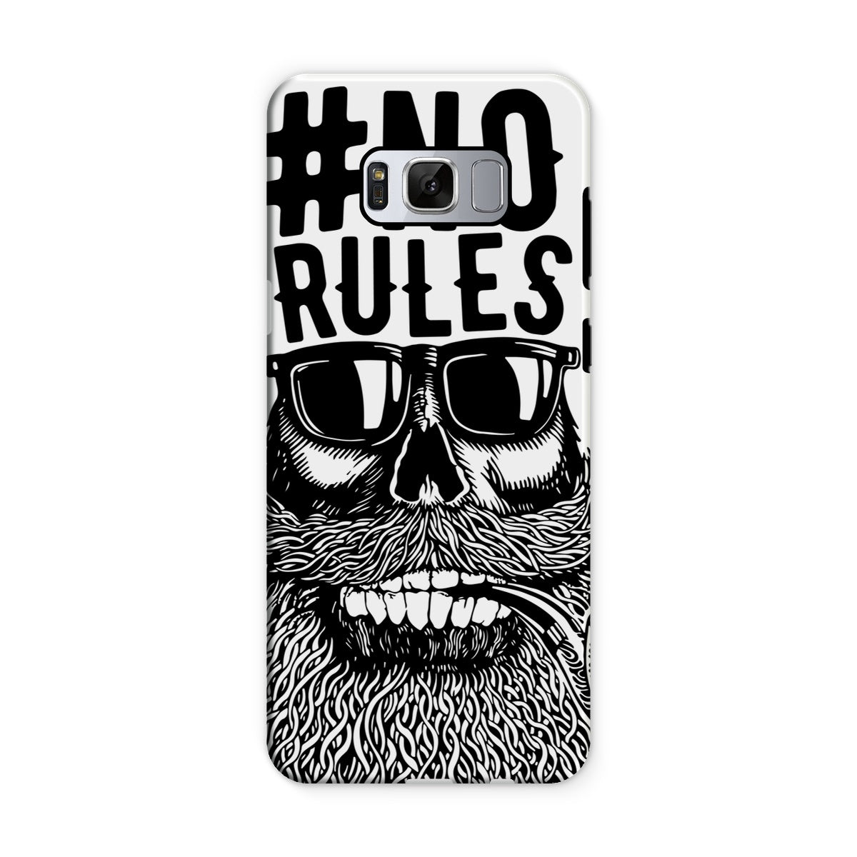 AQUA B&W - 04 - No Rules - Tough Phone Case