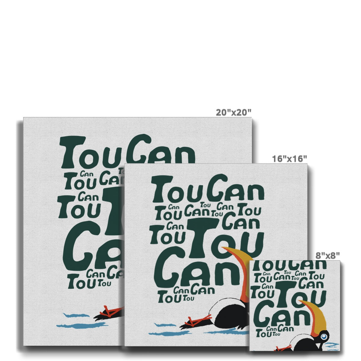 AQUA HMP2 - 09 - Toucan - Eco Canvas
