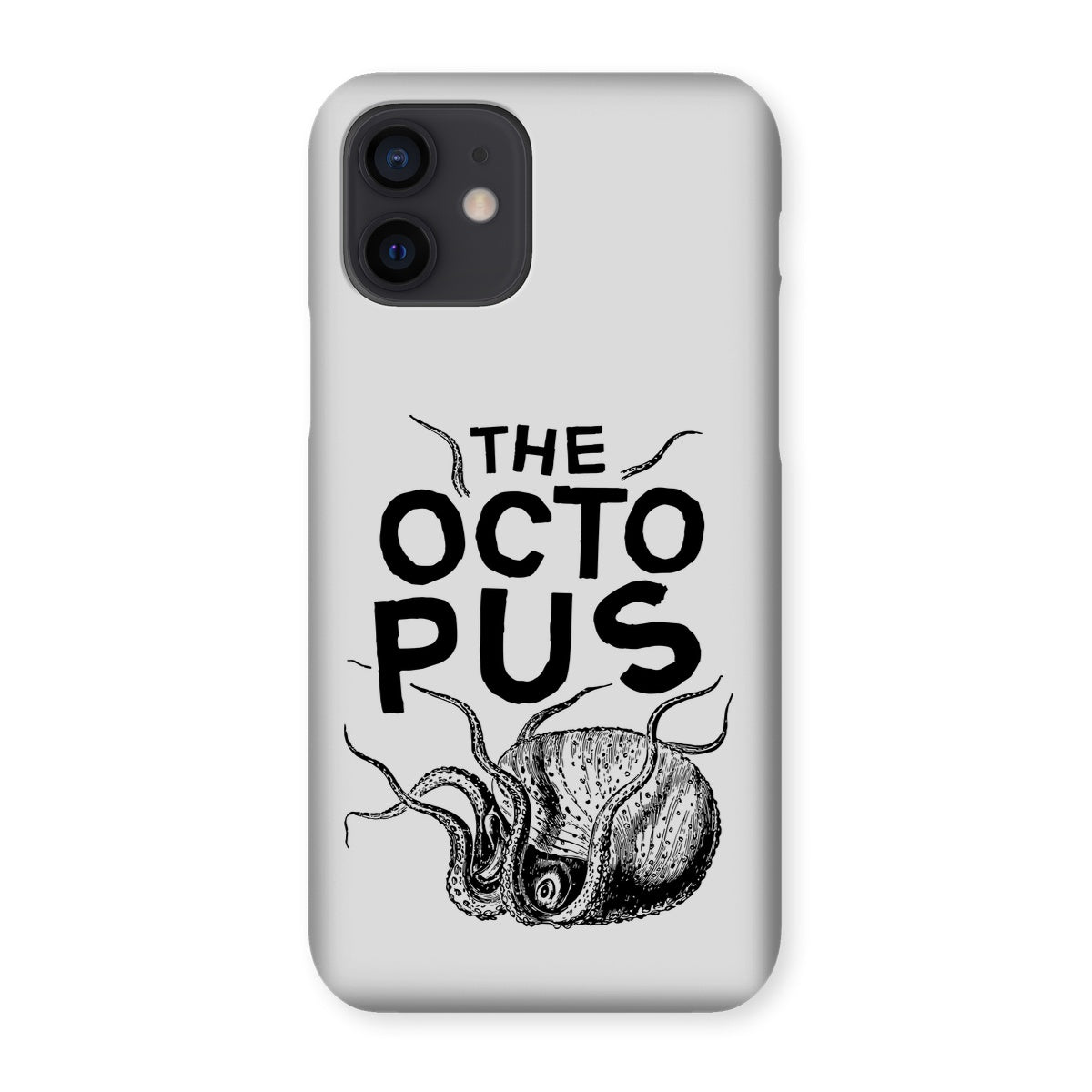 AQUA B&W - 03 - Octopus - Snap Phone Case