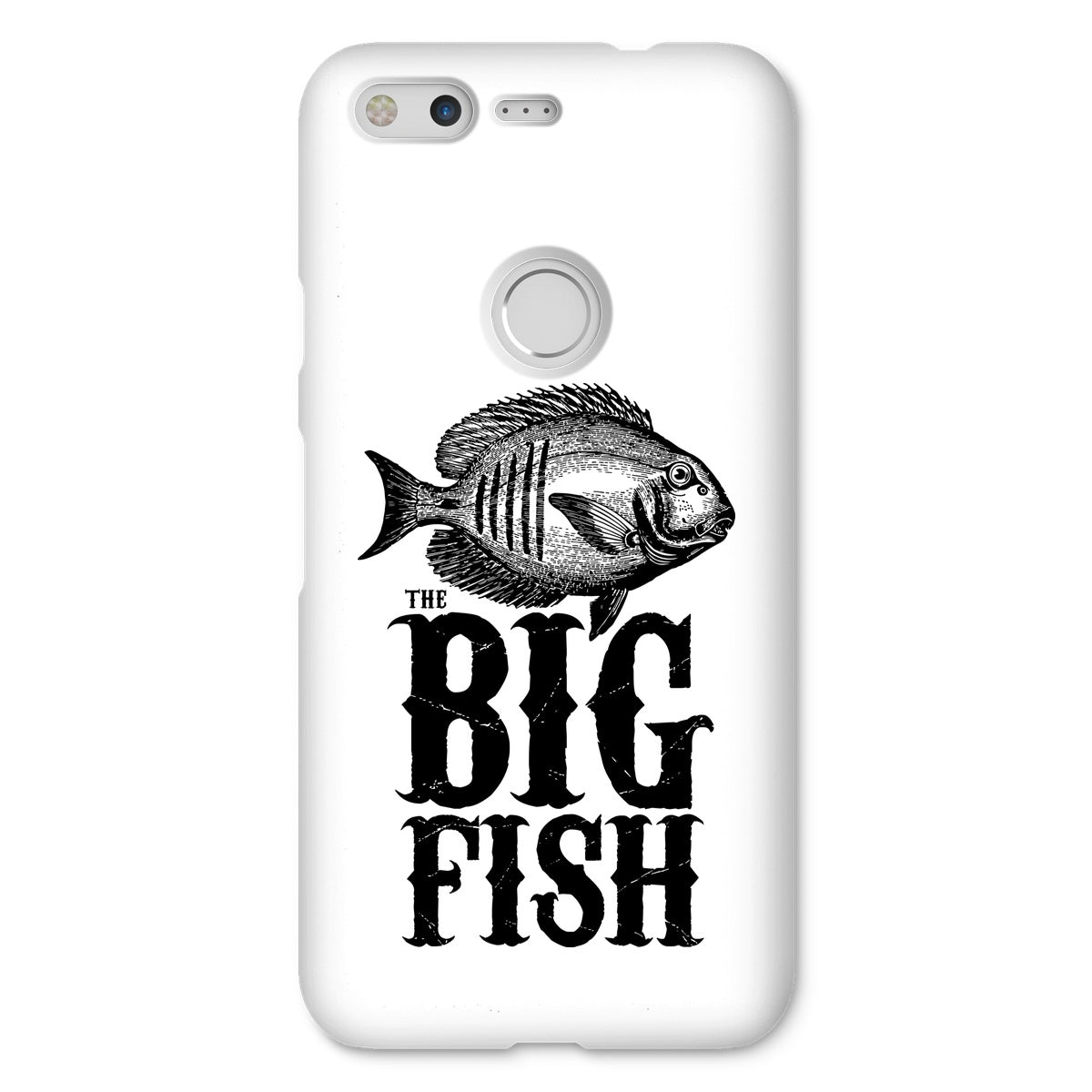 AQUA B&W - 01 -Big Fish - Capa de telefone instantânea