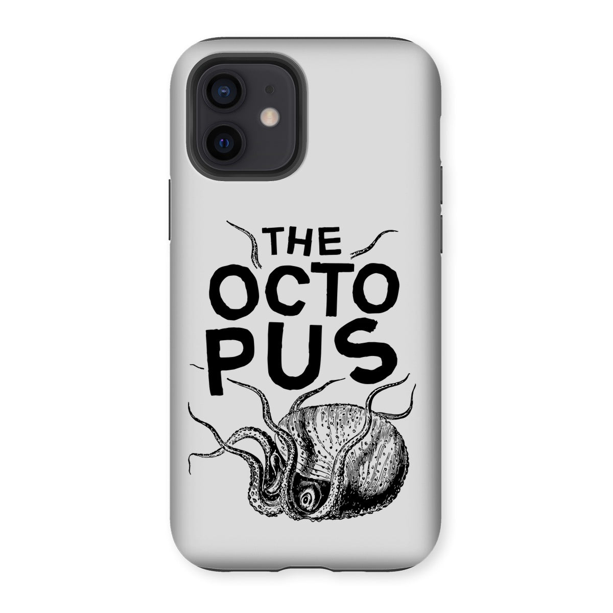 AQUA B&W - 03 - Octopus - Tough Phone Case