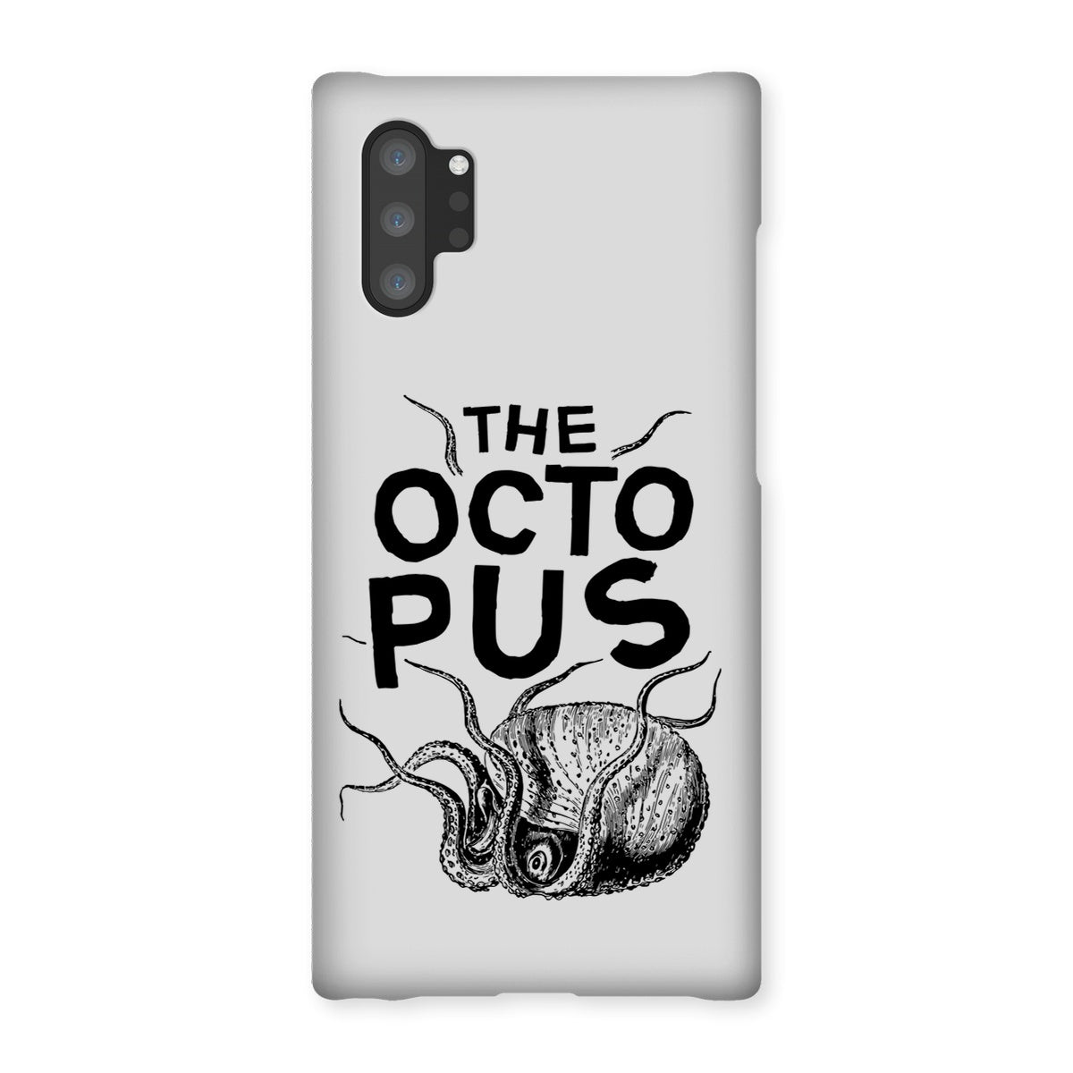 AQUA B&W - 03 - Octopus - Snap Phone Case