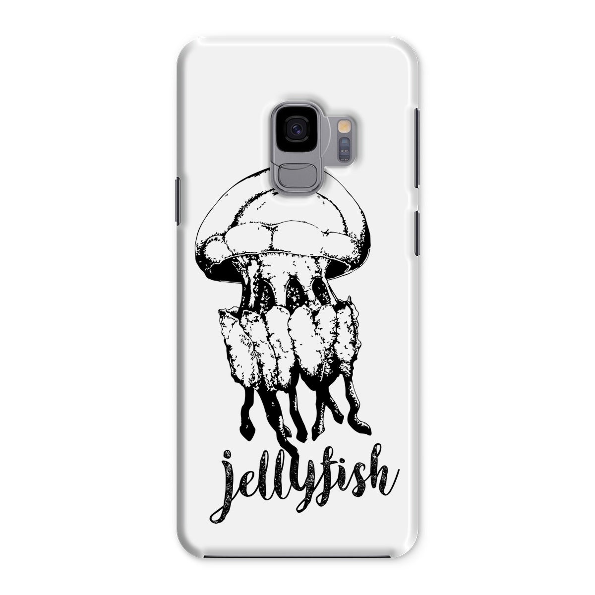 AQUA B&W – 02 – Qualle – Snap Phone Case