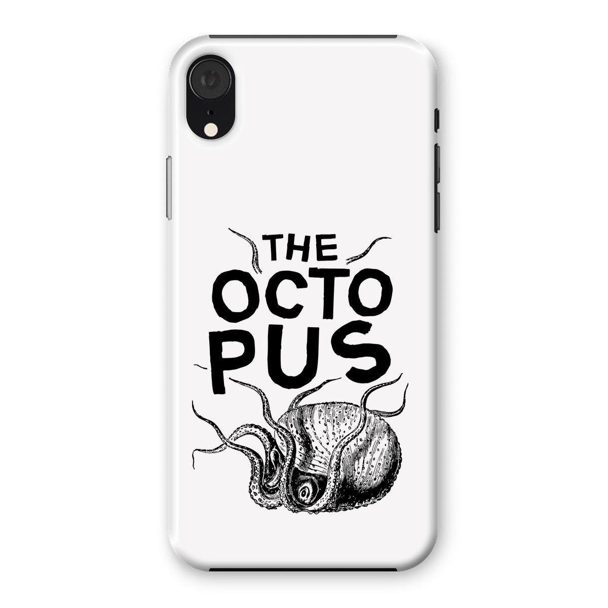 AQUA B&W - 03 - Octopus - Snap Phone Case