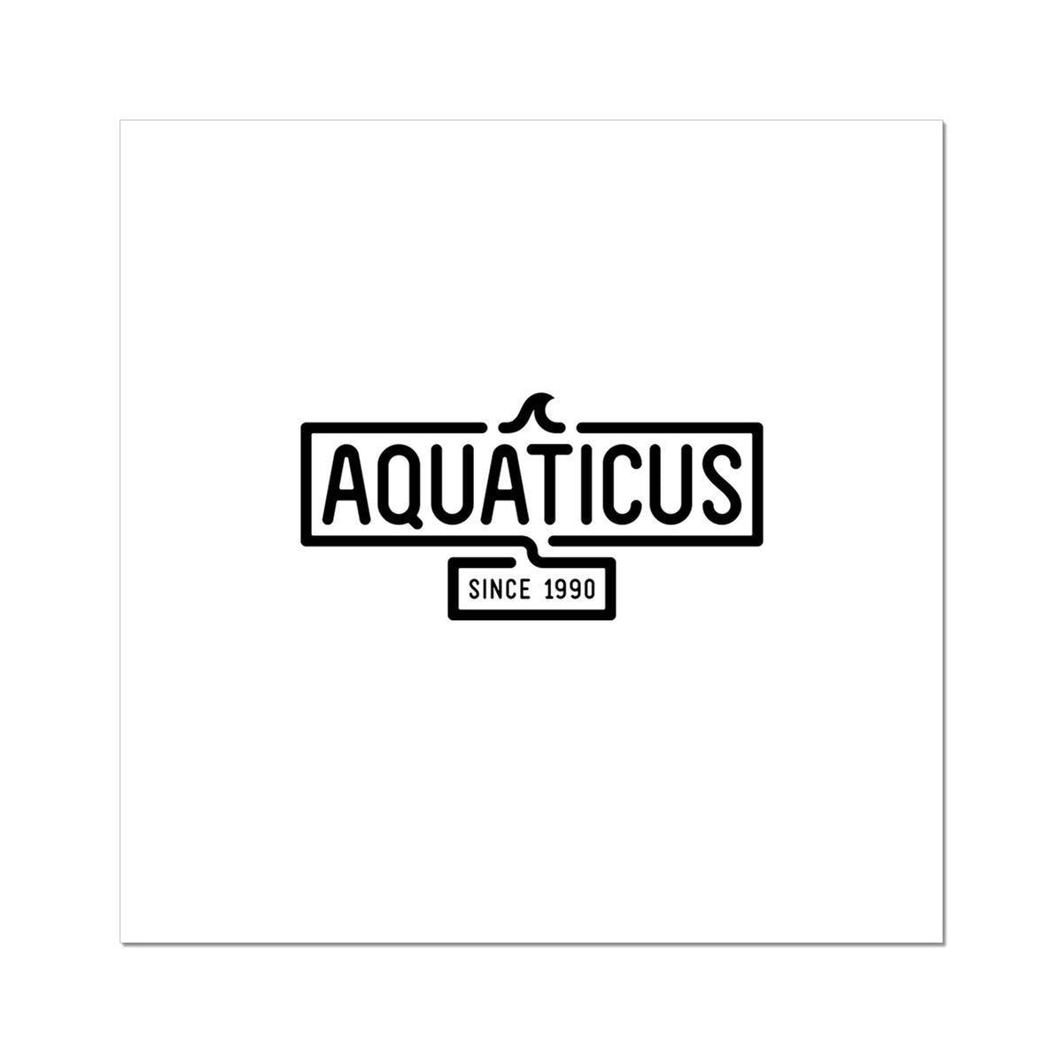 AQUA - 01- Aquaticus - Wall Art Poster