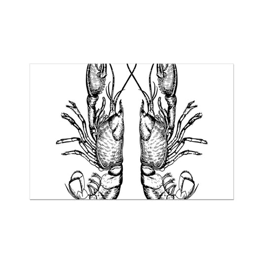 AQUA B&W - 06 - Sailing Lungs - Rolled Canvas