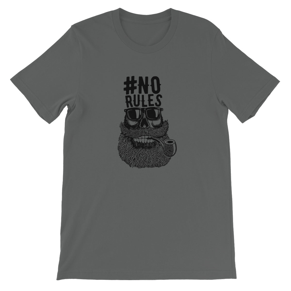 AQUA B&W - 04 - No Rules - Unisex Fine Jersey T-Shirt