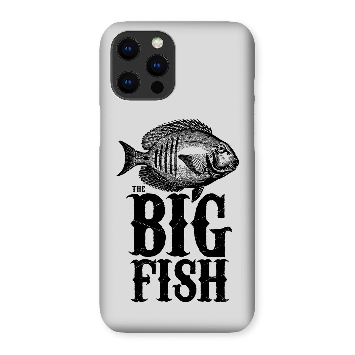 AQUA B&W - 01 -Big Fish - Capa de telefone instantânea