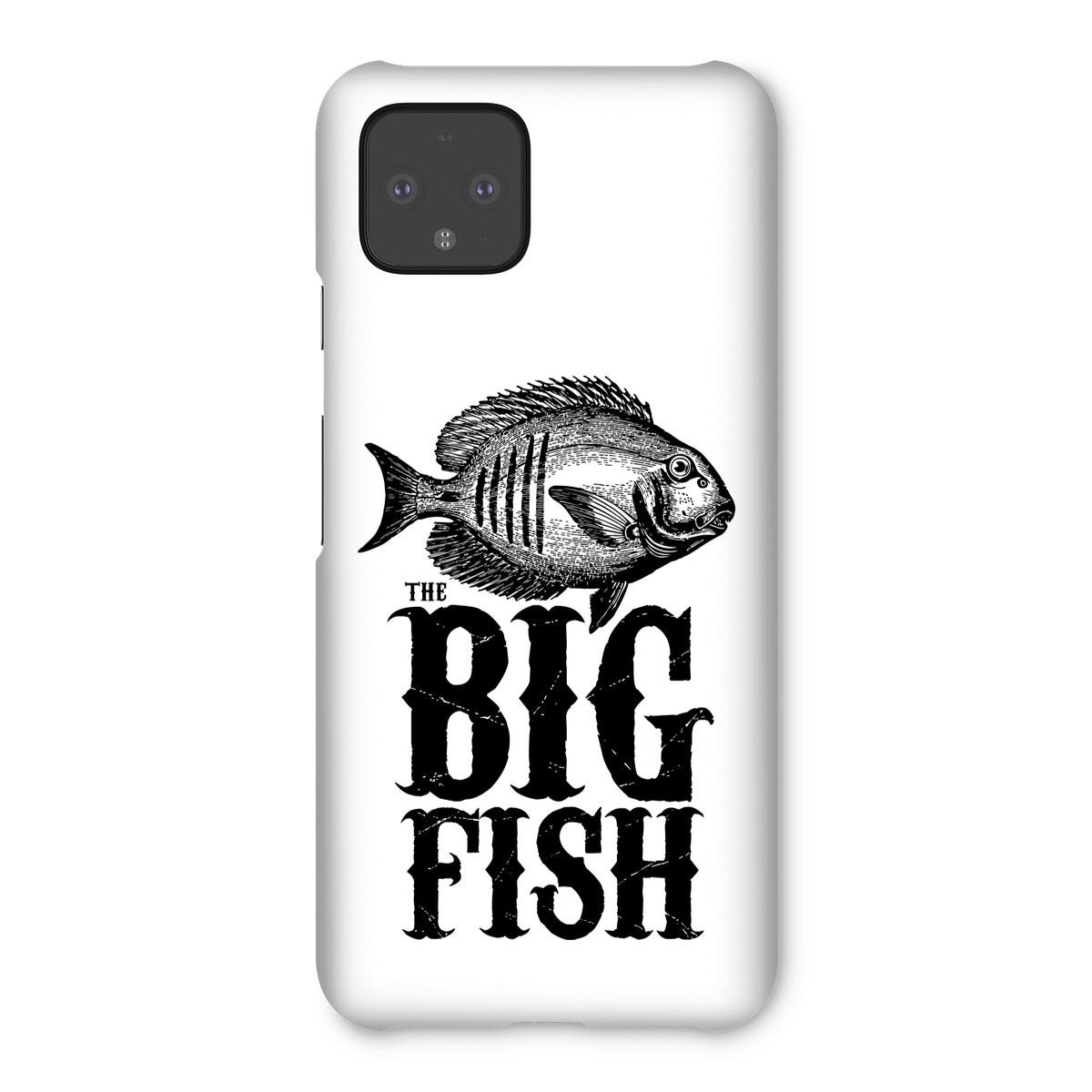 AQUA B&W - 01 -Big Fish - Capa de telefone instantânea
