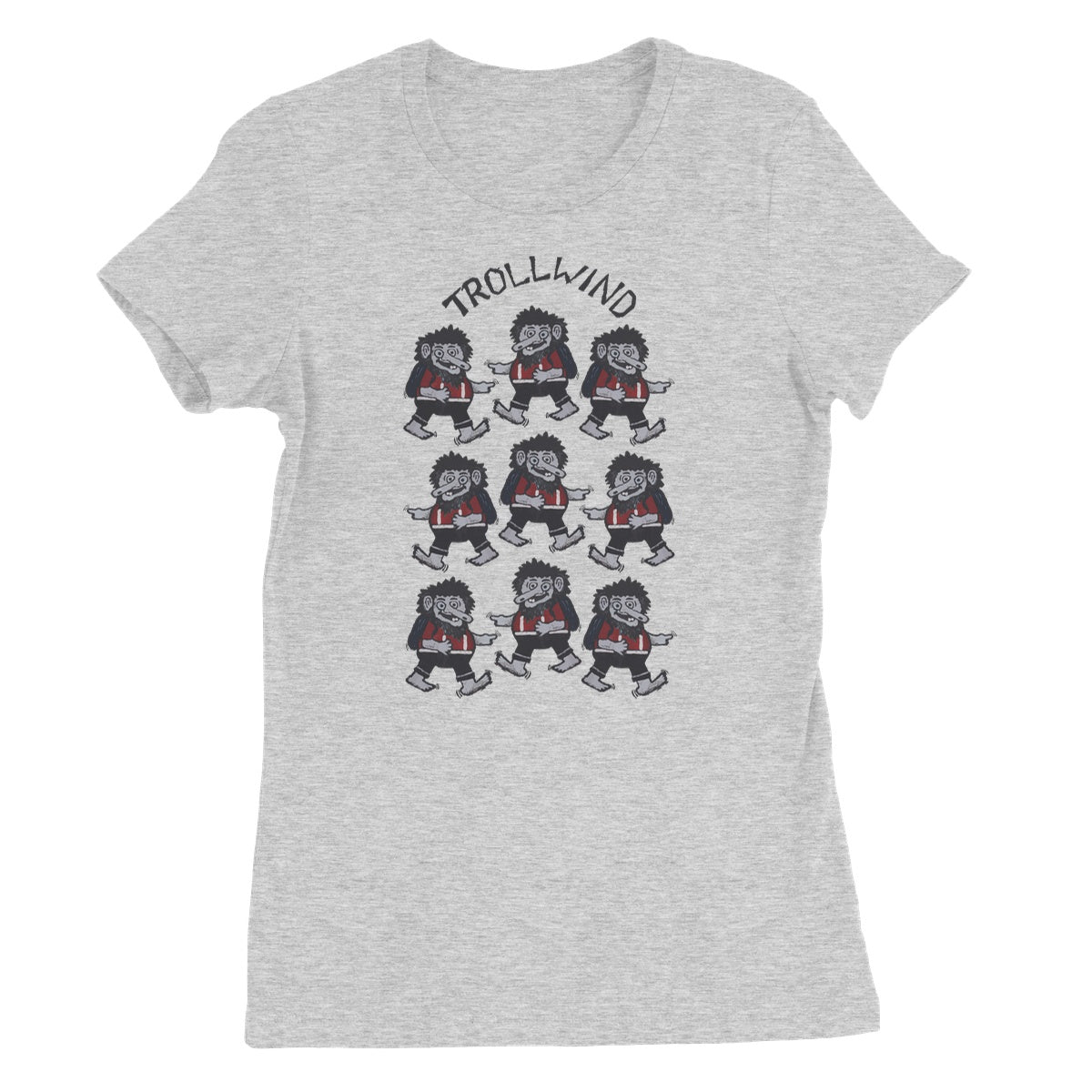 AQUA HMP2 - 11 - Trollwind2 - Women's Fine Jersey T-Shirt