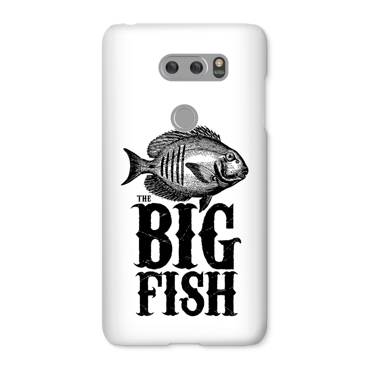 AQUA B&W - 01 -Big Fish - Capa de telefone instantânea