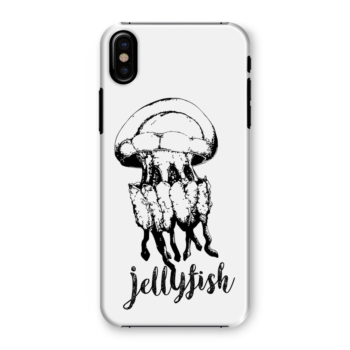 AQUA B&W – 02 – Qualle – Snap Phone Case