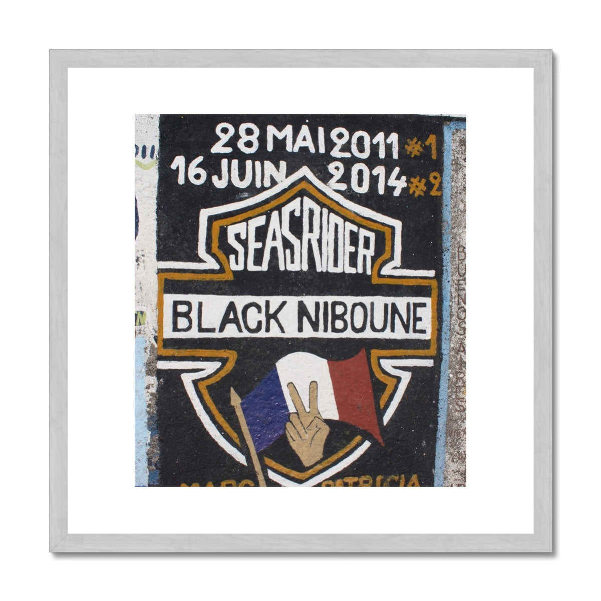 AQUA HMP F - Seasrider - Antique Framed & Mounted Print