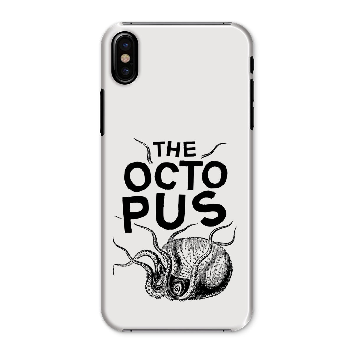 AQUA B&W - 03 - Octopus - Snap Phone Case