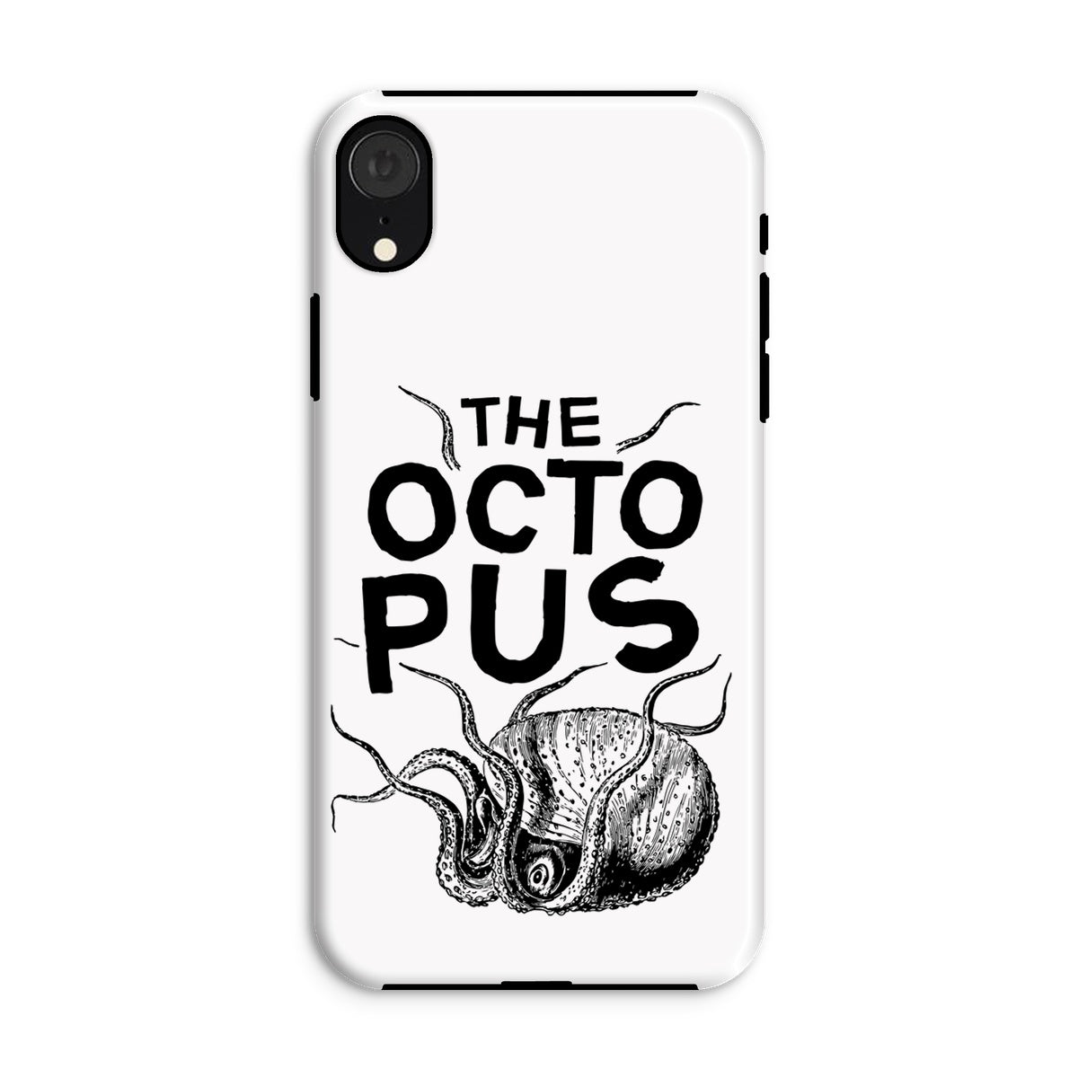 AQUA B&W - 03 - Octopus - Tough Phone Case