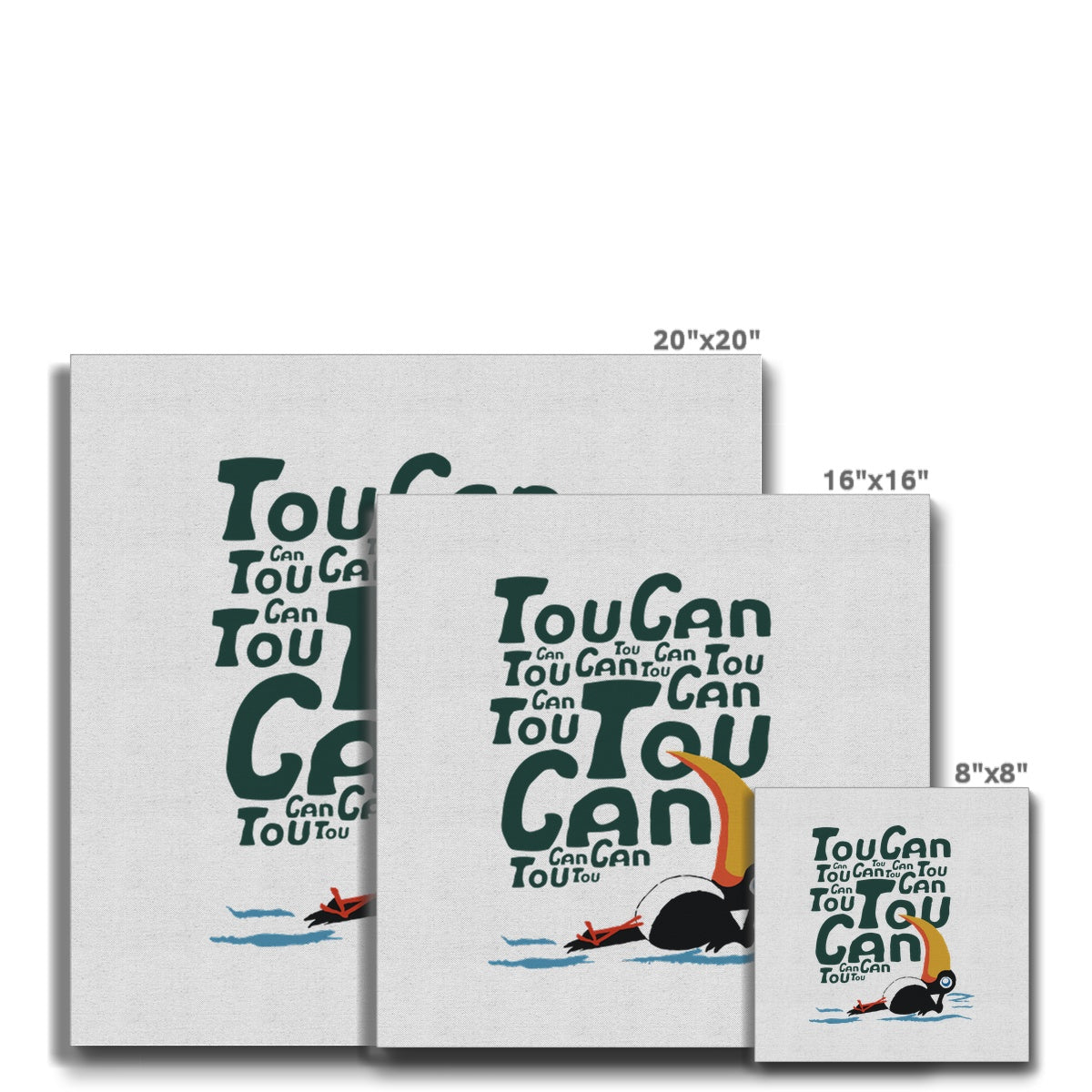 AQUA HMP2 - 09 - Toucan - Eco Canvas