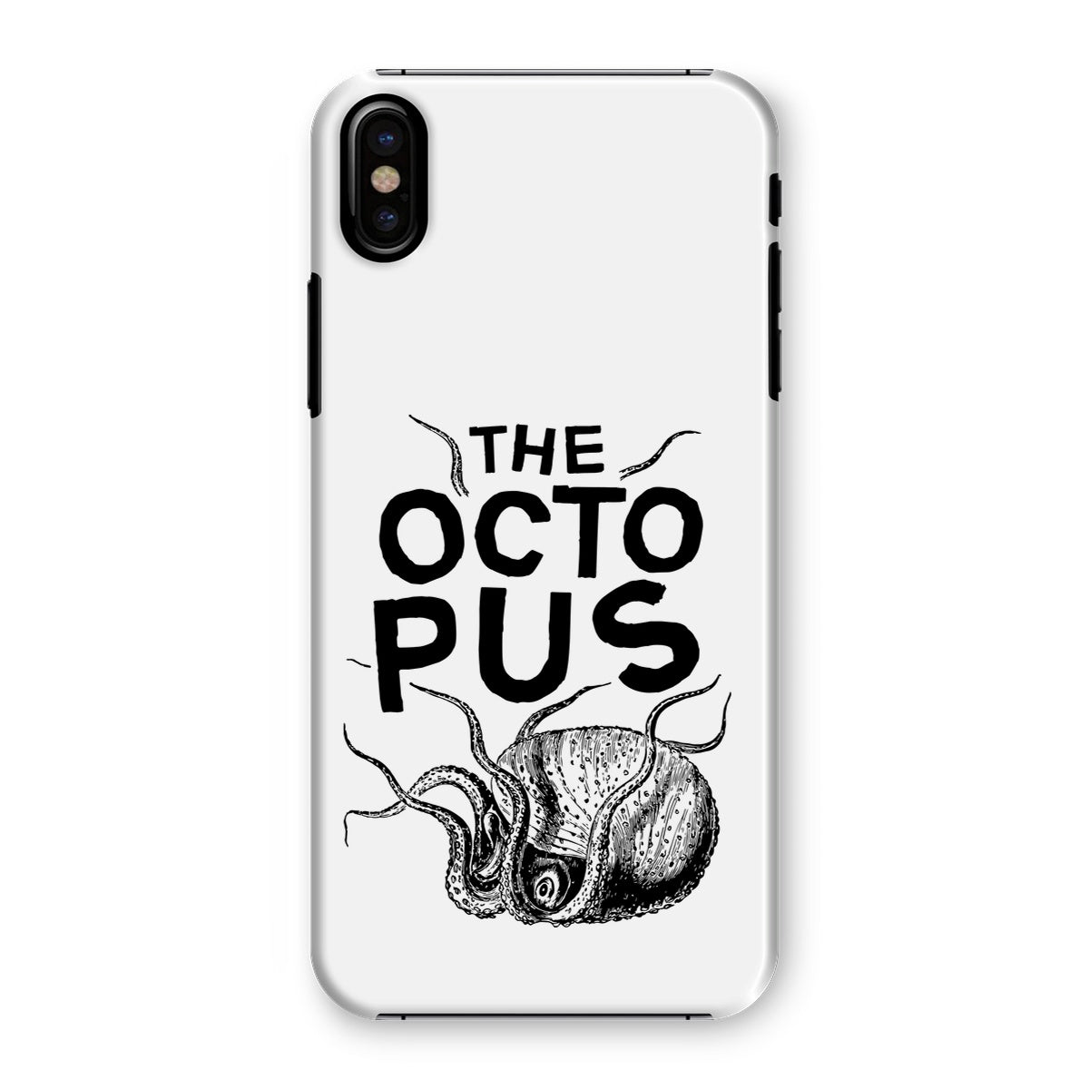 AQUA B&W - 03 - Octopus - Snap Phone Case