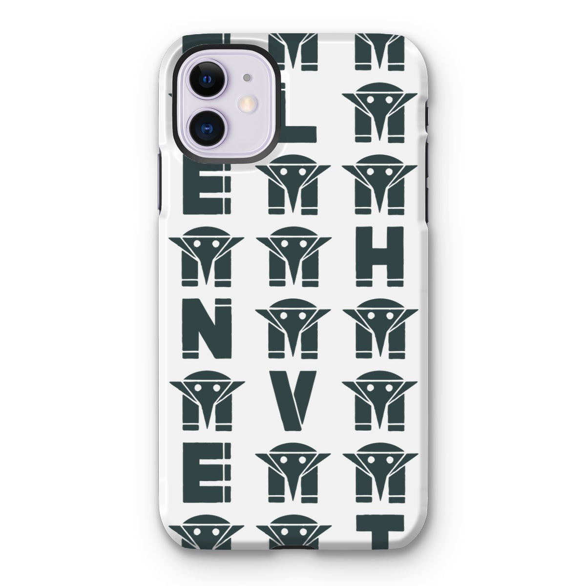 AQUA HMP2 - 04 - Elephant Vert - Tough Phone Case