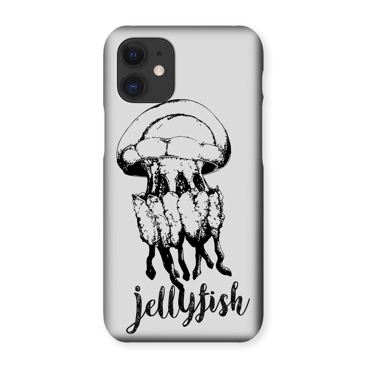 AQUA B&W – 02 – Qualle – Snap Phone Case
