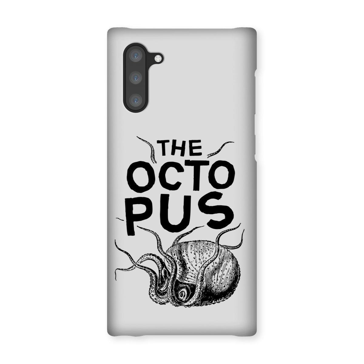 AQUA B&W - 03 - Octopus - Snap Phone Case