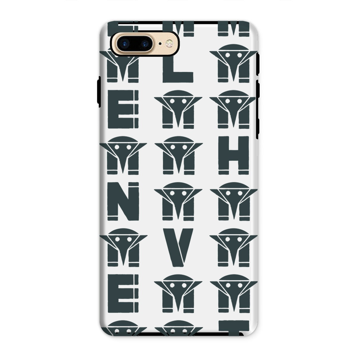 AQUA HMP2 - 04 - Elephant Vert - Tough Phone Case