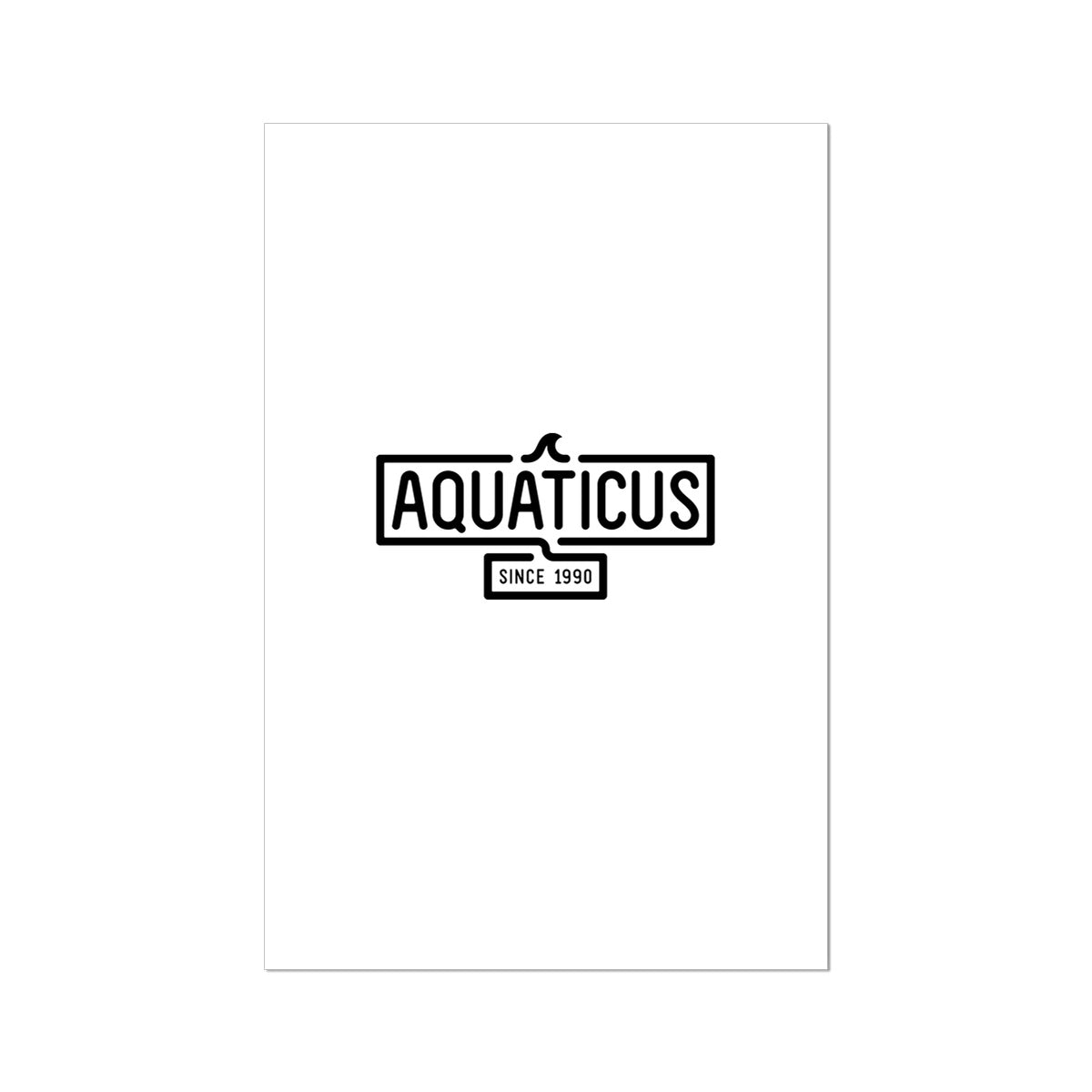 AQUA - 01- Aquaticus - Rolled Canvas