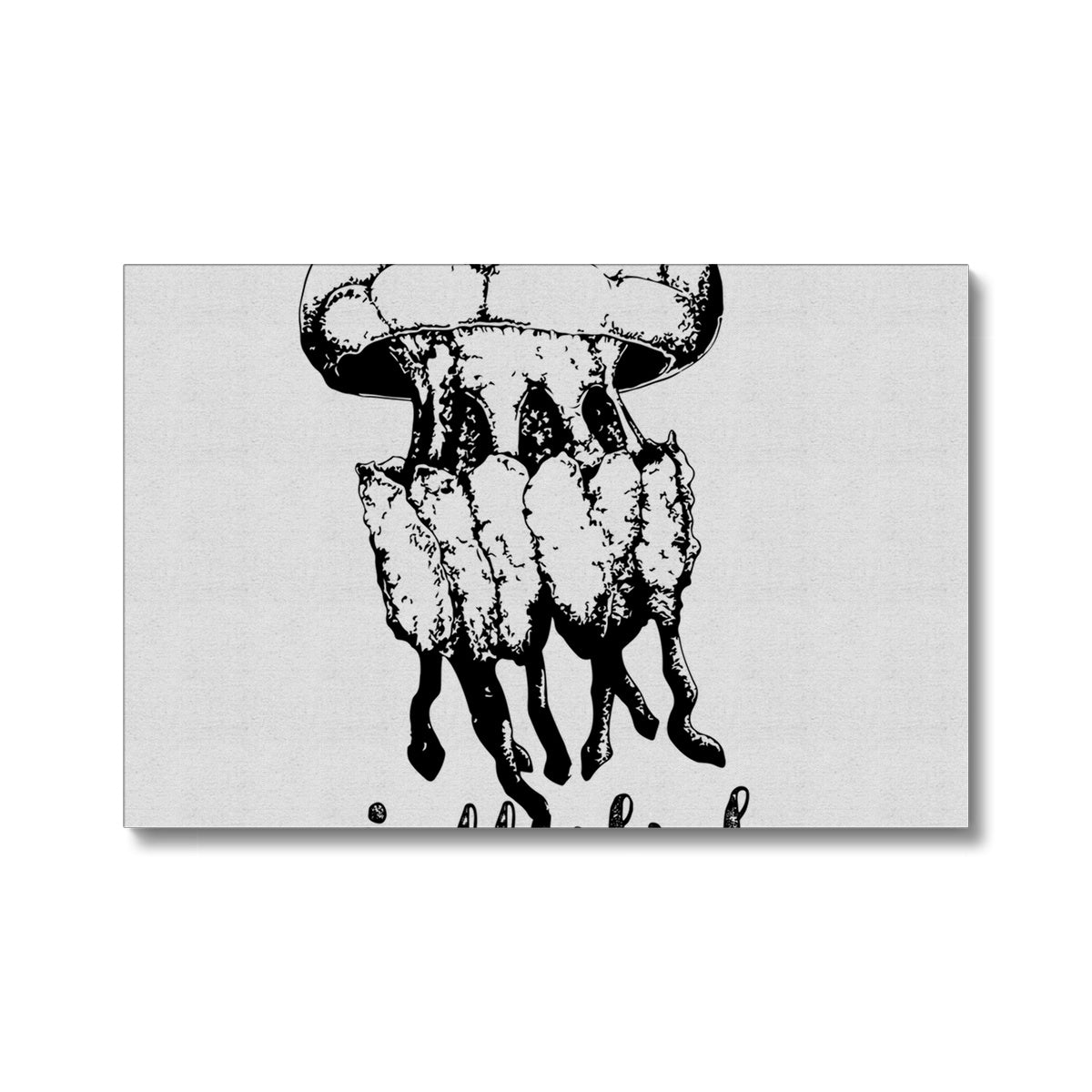 AQUA B&W - 02 - Água-viva - Eco Canvas
