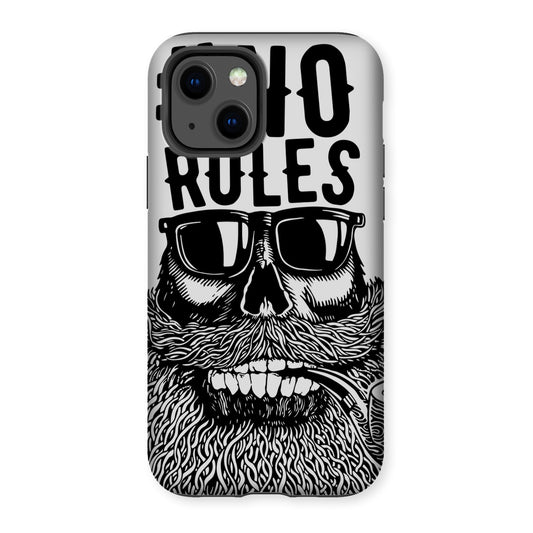 AQUA B&W - 04 - No Rules - Tough Phone Case