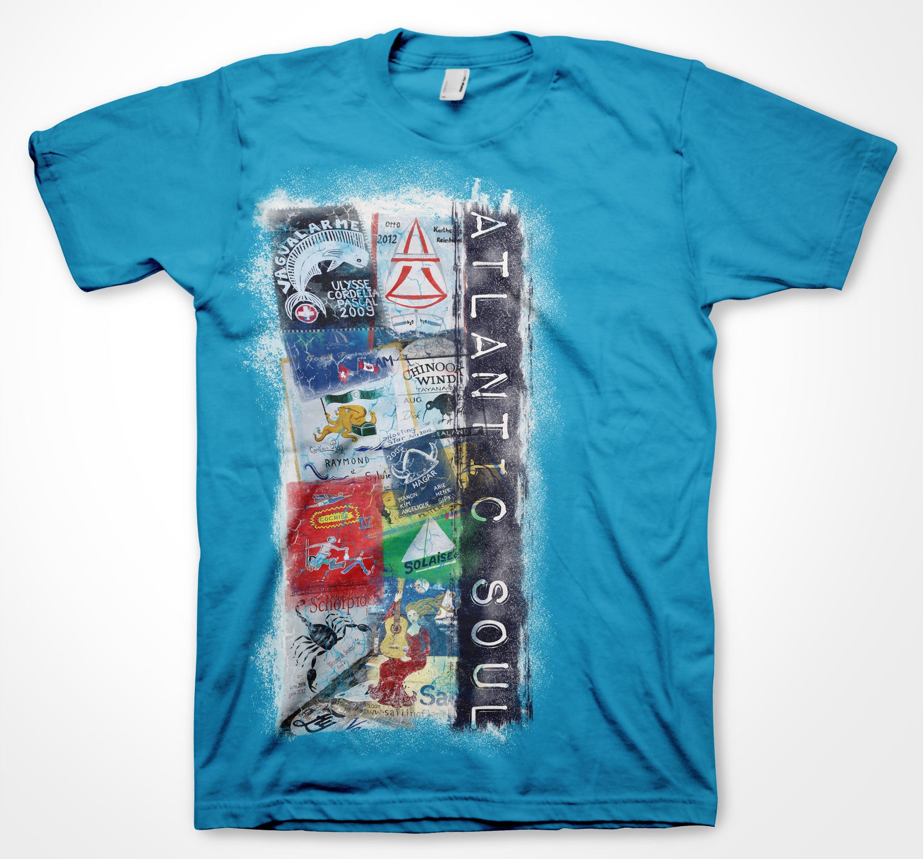 AQUA HMP - T-Shirt 09 - Atlantic Soul-T-Shirts-AQUATICUS