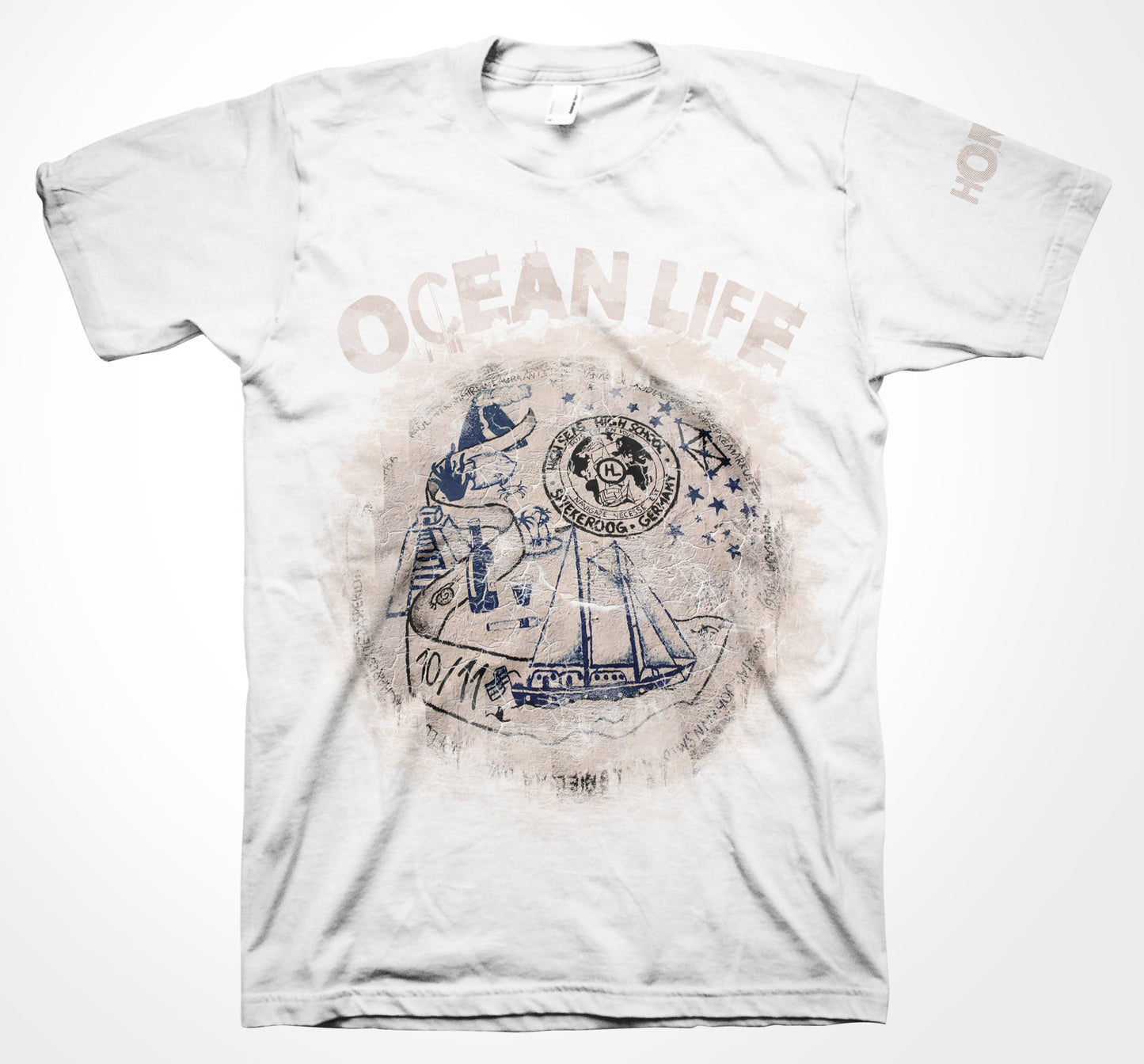 AQUA HMP - T-Shirt 08 - Ocean Life-T-Shirts-AQUATICUS