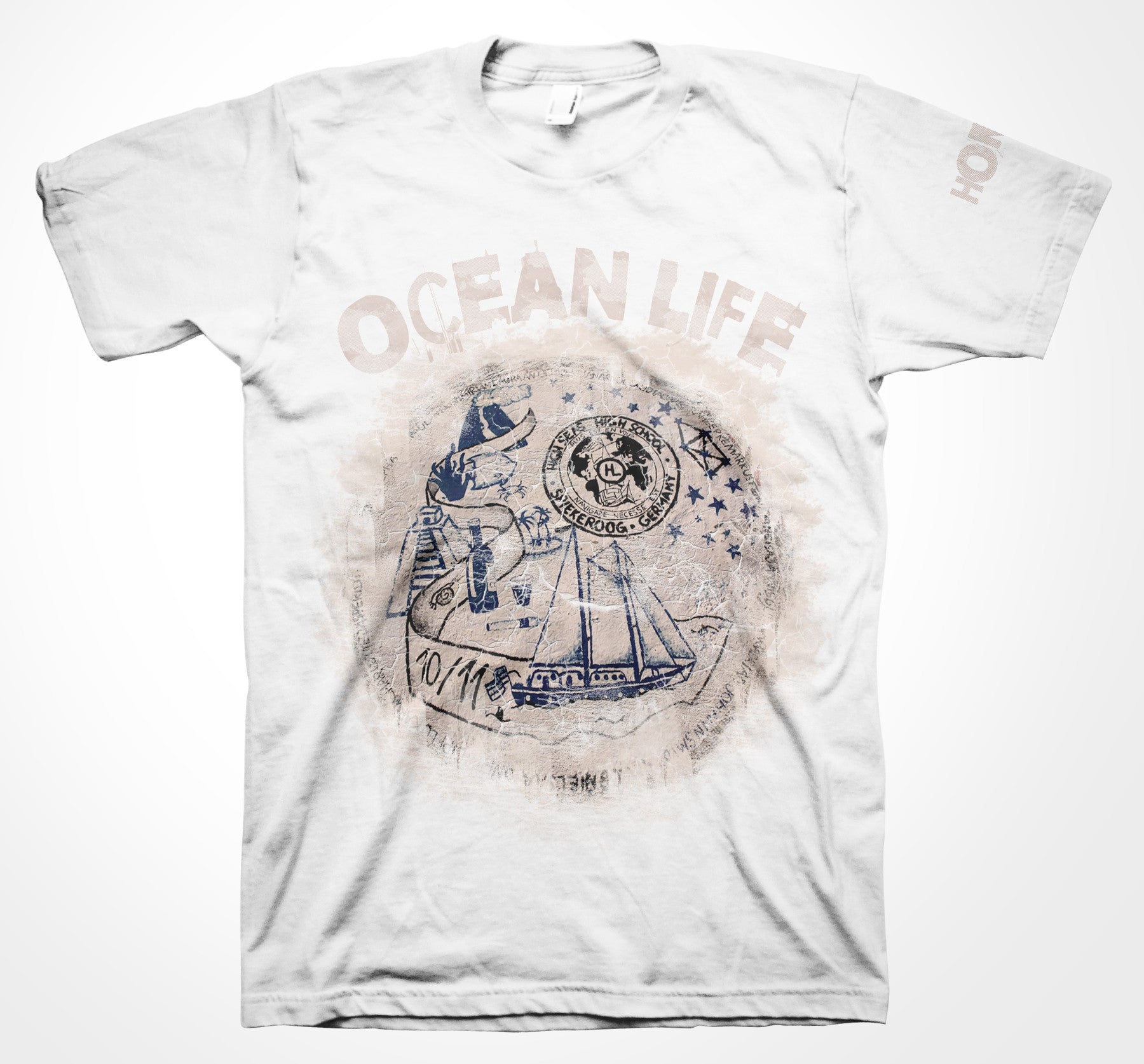 AQUA HMP - T-Shirt 08 - Ocean Life-T-Shirts-AQUATICUS