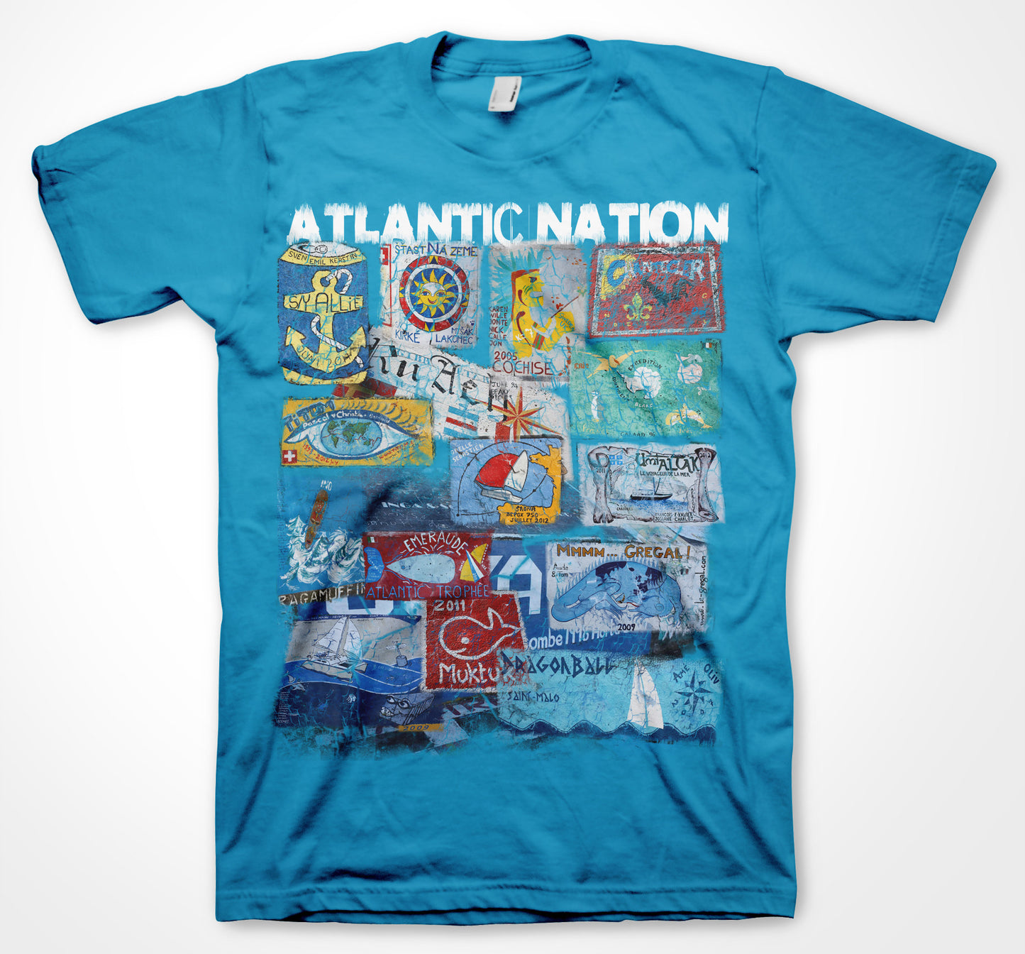 AQUA HMP - T-Shirt 07 - Atlantic Nation-T-Shirts-AQUATICUS