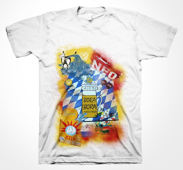 AQUA HMP - T-Shirt 04 - Bora Bora-T-Shirts-AQUATICUS