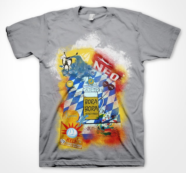 AQUA HMP - T-Shirt 04 - Bora Bora-T-Shirts-AQUATICUS