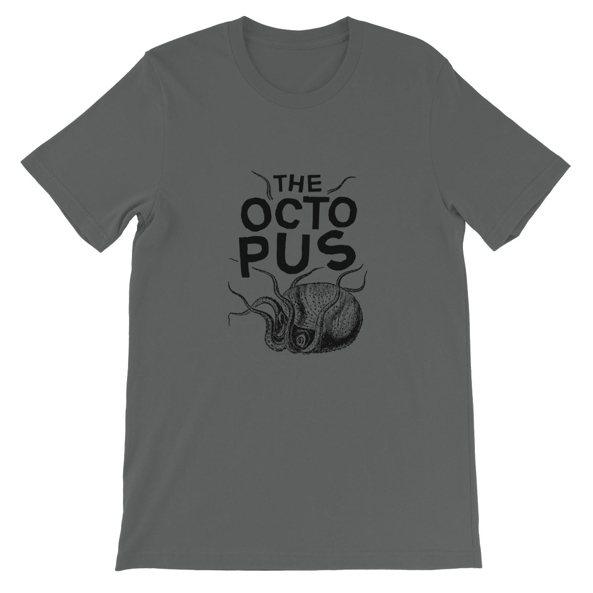 AQUA B&W - 03 - Octopus - Unisex Fine Jersey T-Shirt
