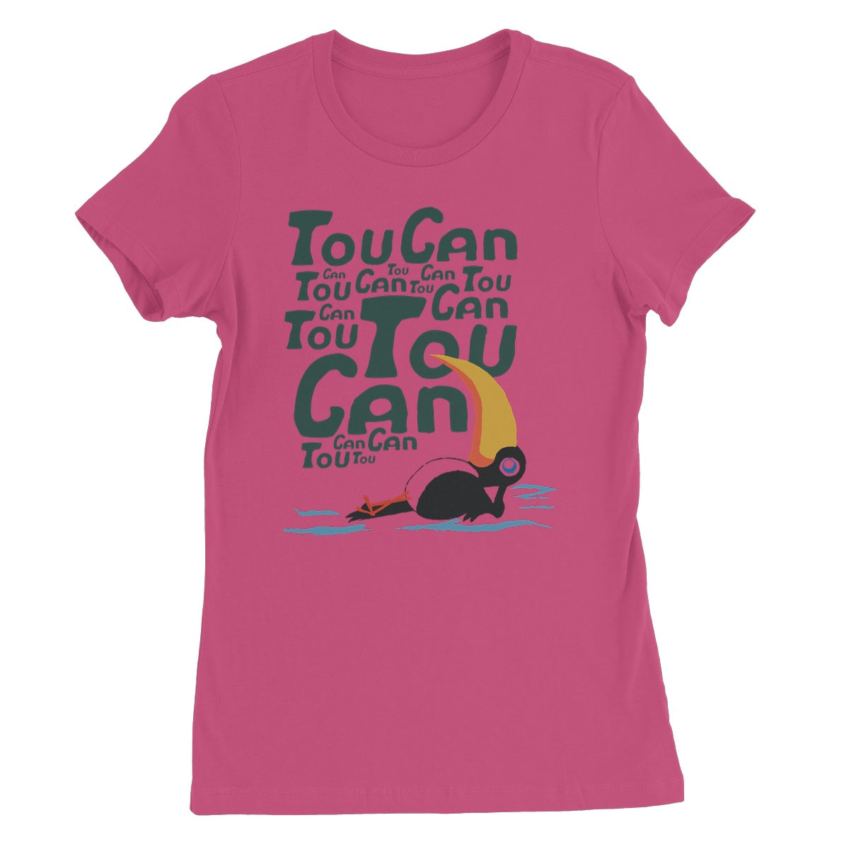 AQUA HMP2 - 09 - Toucan - Women's Fine Jersey T-Shirt