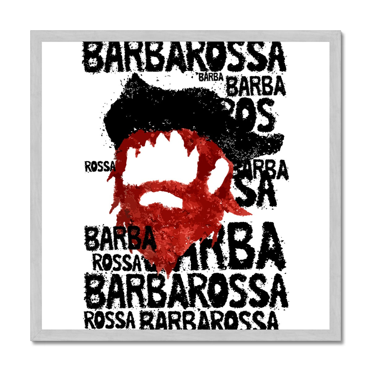 AQUA HMP2 - 01 - Barbarossa - Antique Framed Print