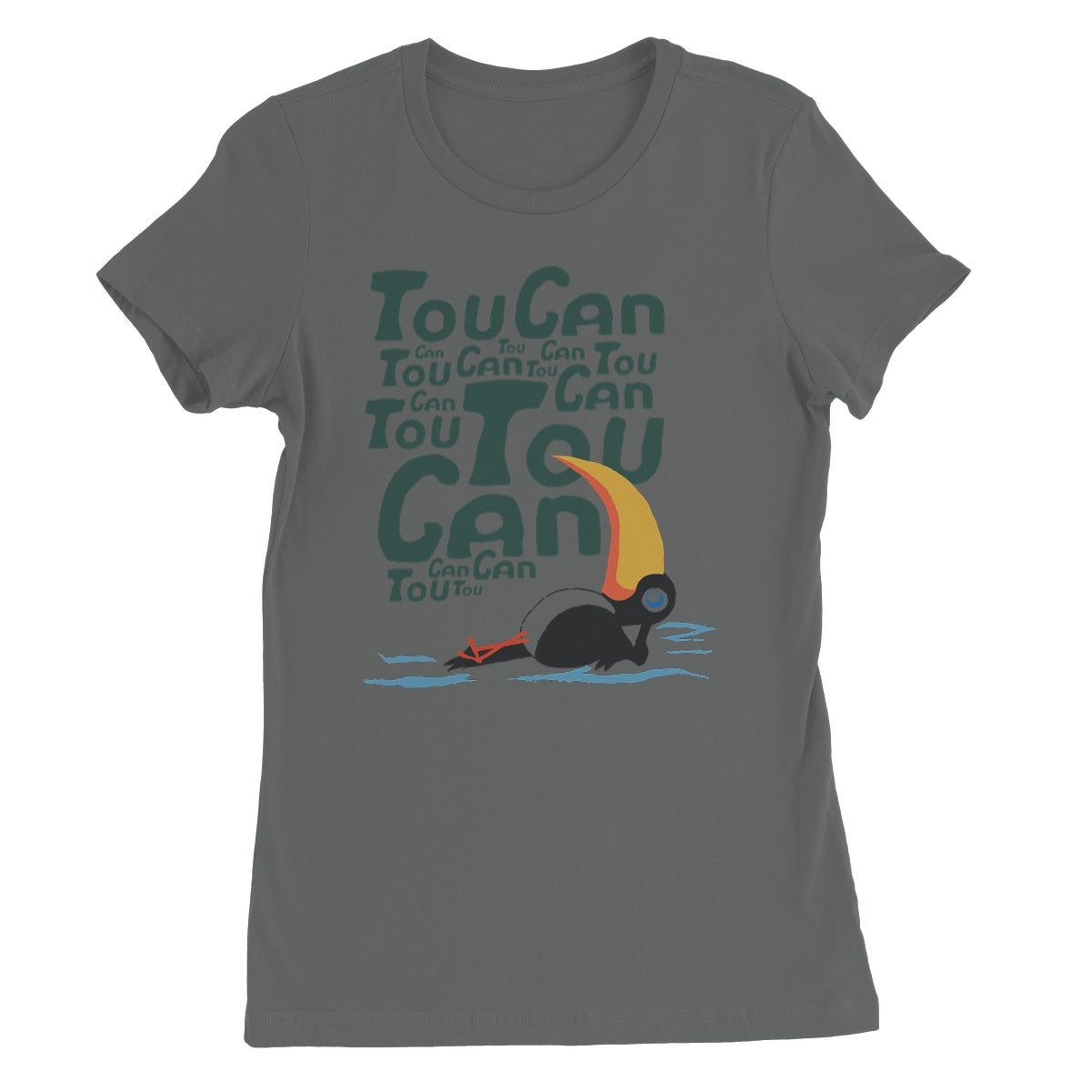 AQUA HMP2 - 09 - Toucan - Women's Fine Jersey T-Shirt