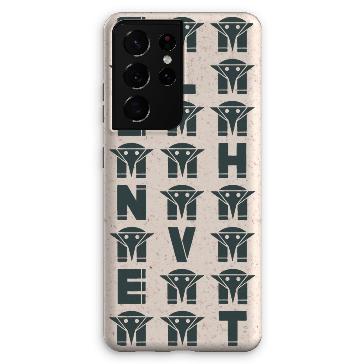 AQUA HMP2 - 04 - Elephant Vert - Eco Phone Case